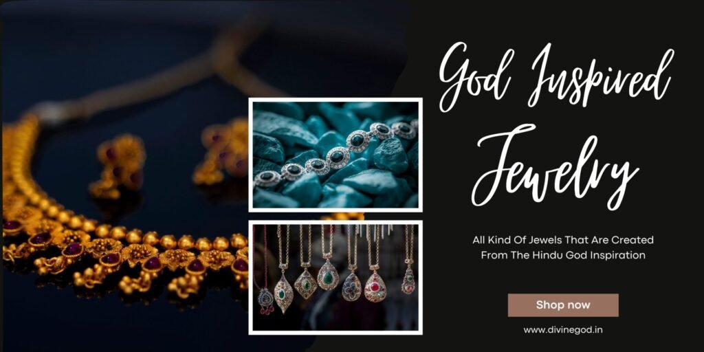 Hindu god inspired jewelry items for girls and women in india