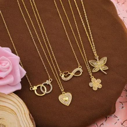 Fancy korean necklaces with stylish pendants for women