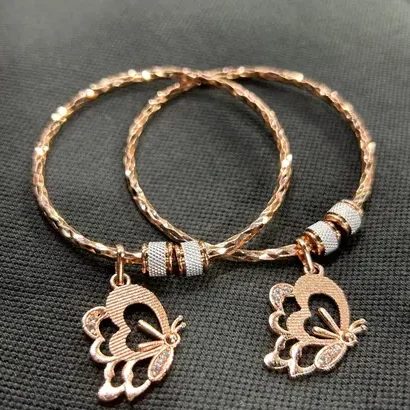 cute korean butterfly cuff bracelets for women